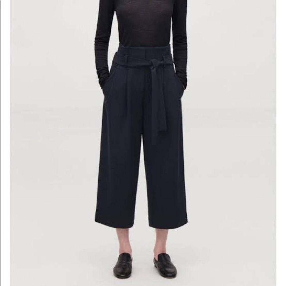 COS 2 Paperbag Wide Leg Culottes